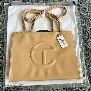 Telfar Cream Shopping Bag Size MEDIUM M TF-012-CR-M 100% Authentic BRAND NEW